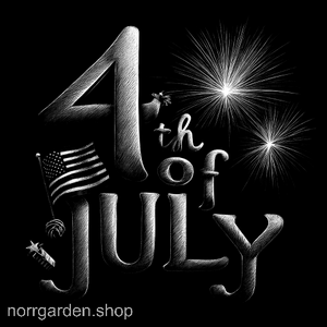 Lasergraverat motiv: 4th of july – stilfull hyllning till amerikansk frihet och stil