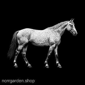 Personligt underlägg med Appaloosa – unik detalj i hemmet