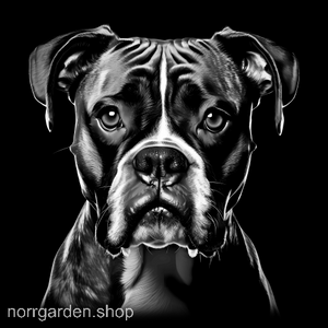 Skifferunderlägg med motiv av Boxer – perfekt som födelsedagspresent till hundälskare