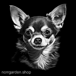 Lasergraverat underlägg i skiffer med Chihuahua – populär present bland hundägare