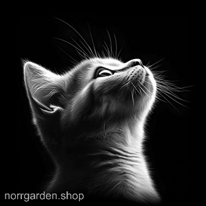 Graverat skifferunderlägg med Munchkin - unik heminredning för kattfantasten