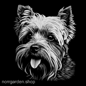 Personligt skifferunderlägg med Yorkshire Terrier – perfekt gåva till hundvän