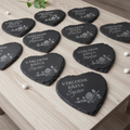 Personalized Engraved Slate Coasters – “World’s Best Mom”, “World’s Best Dad” &amp; More